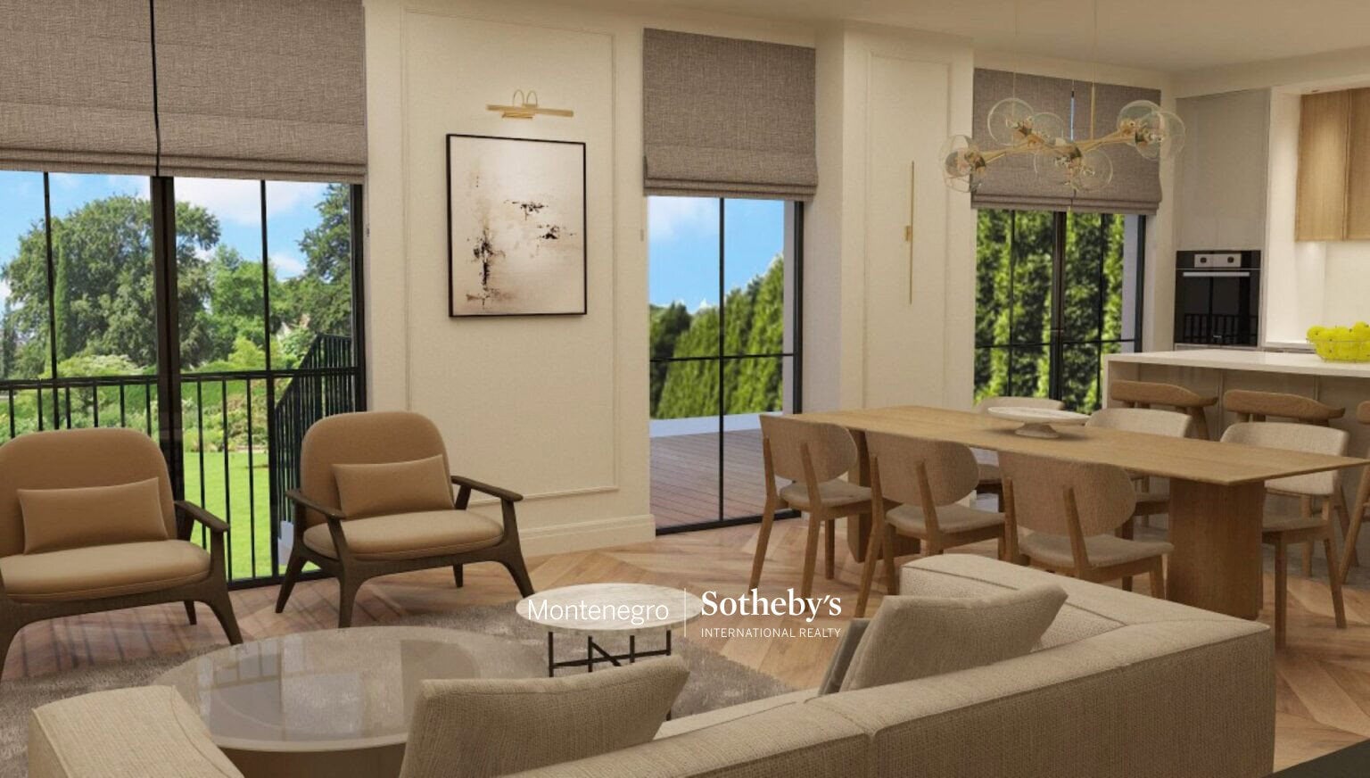 Donja Lastva 3bdr Luxury Townhouse