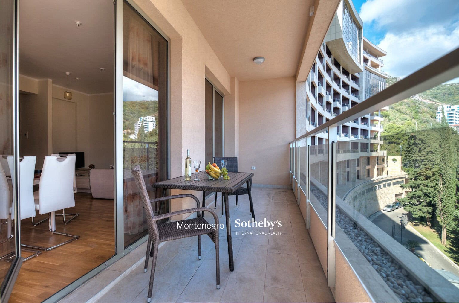 Two-bedroom apartment, Harmonia complex Becici