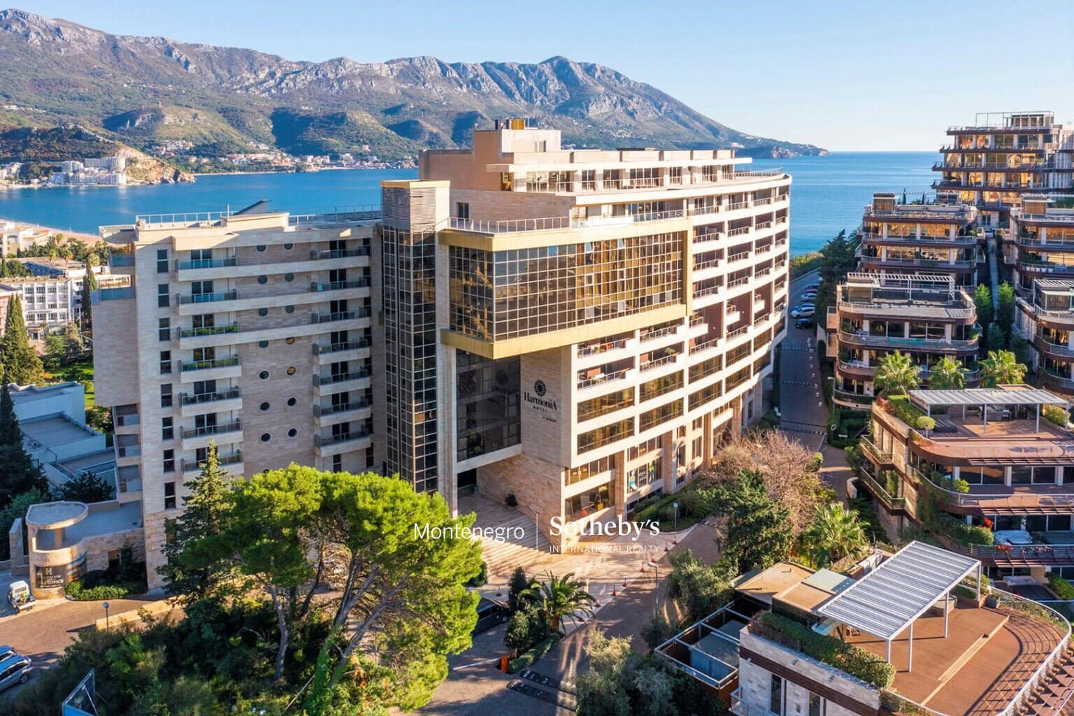 Two-bedroom apartment, Harmonia complex Becici