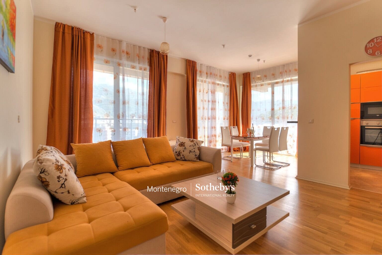 Two-bedroom apartment, Harmonia complex Becici
