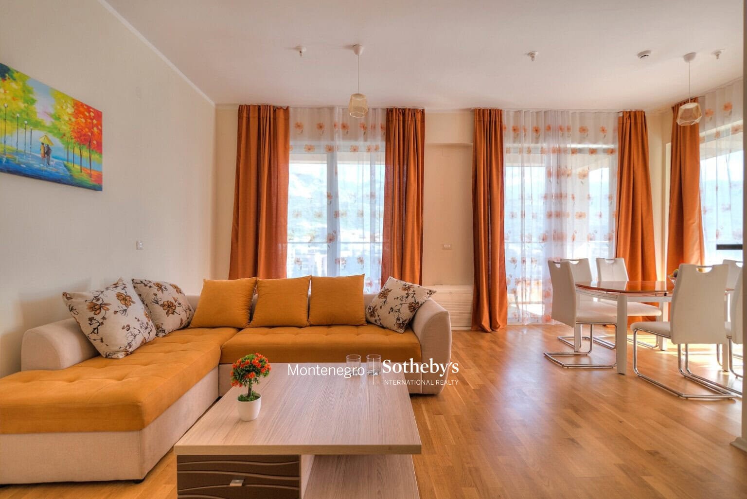 Two-bedroom apartment, Harmonia complex Becici