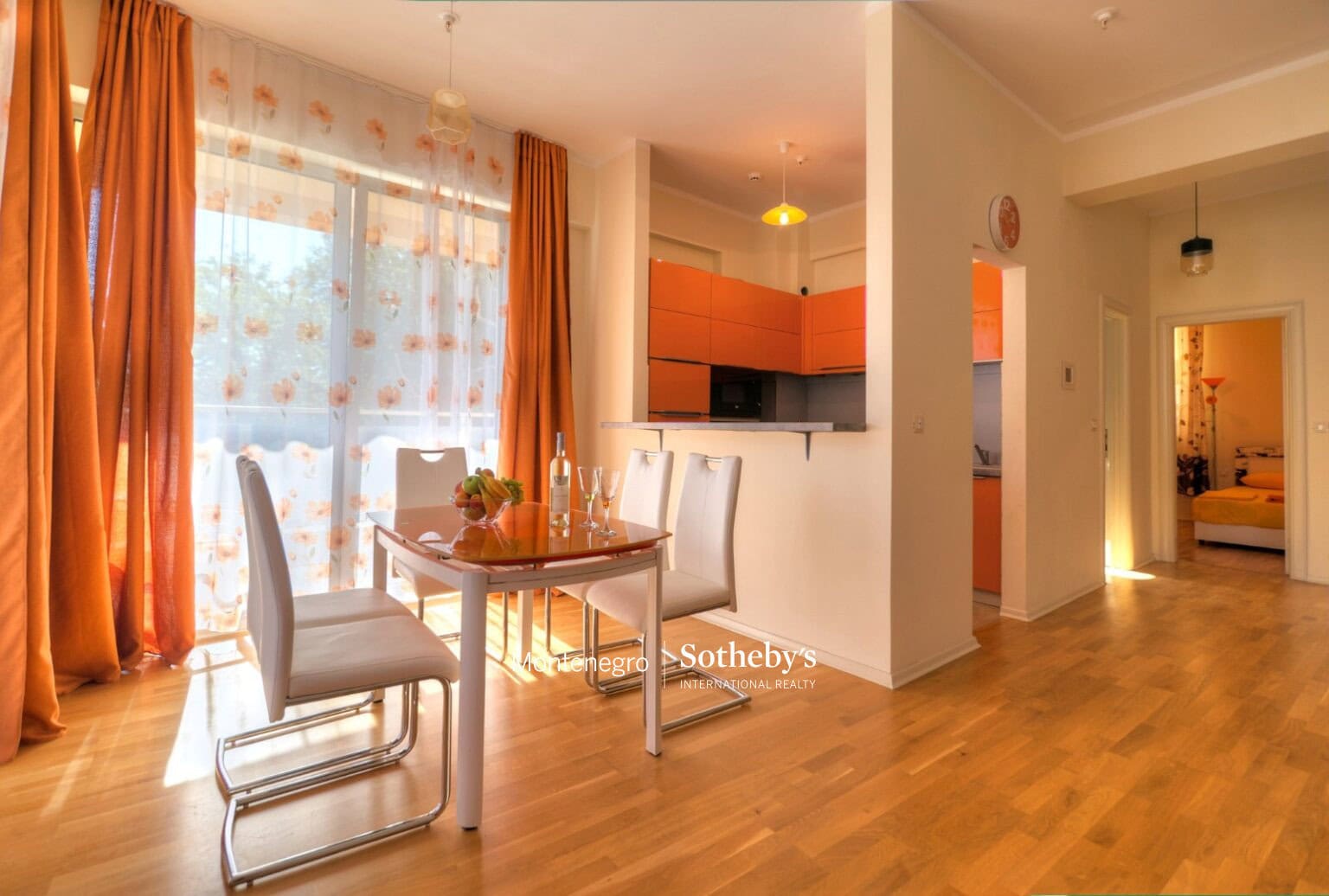 Two-bedroom apartment, Harmonia complex Becici