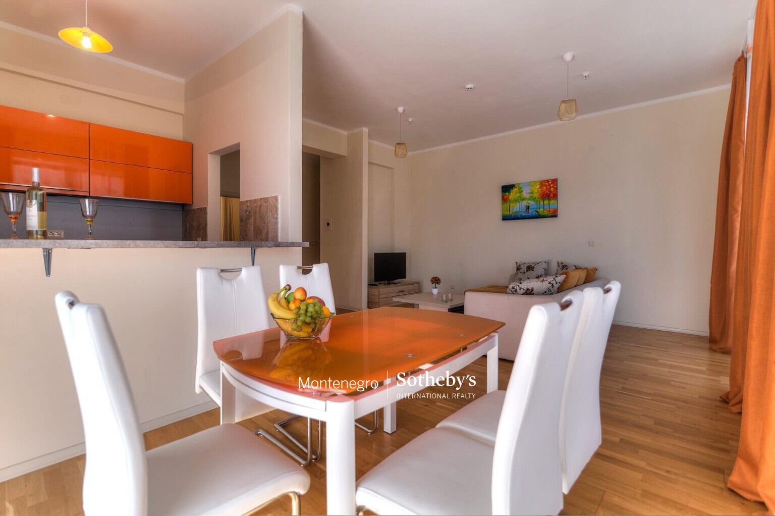 Two-bedroom apartment, Harmonia complex Becici