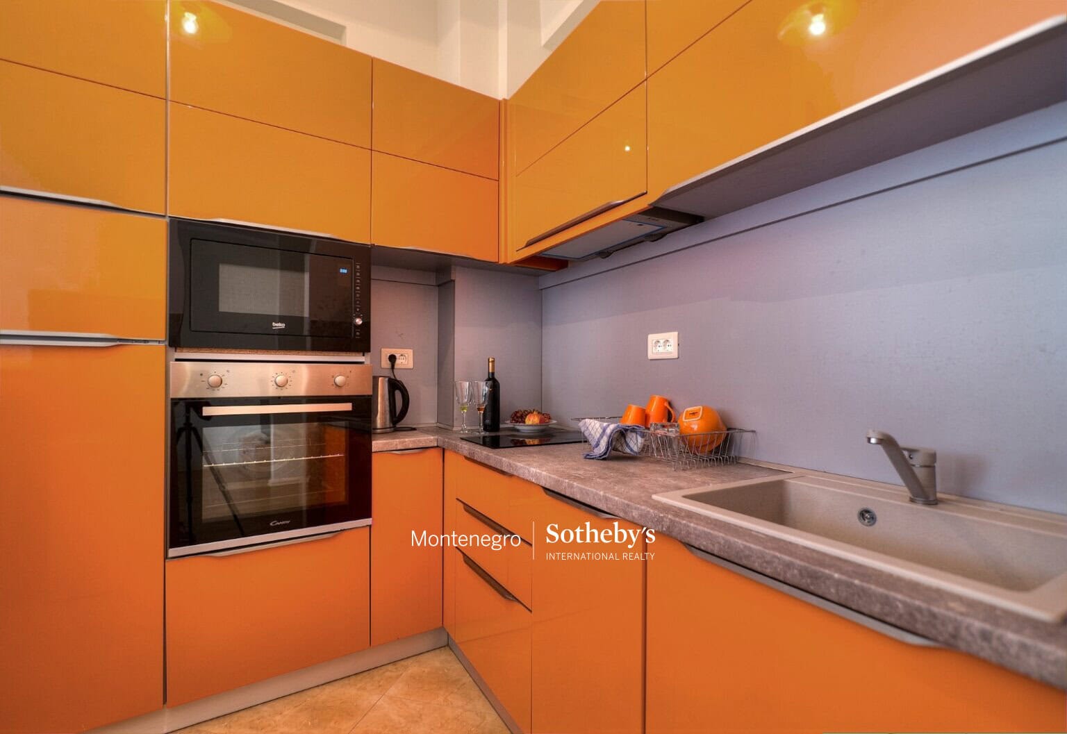 Two-bedroom apartment, Harmonia complex Becici