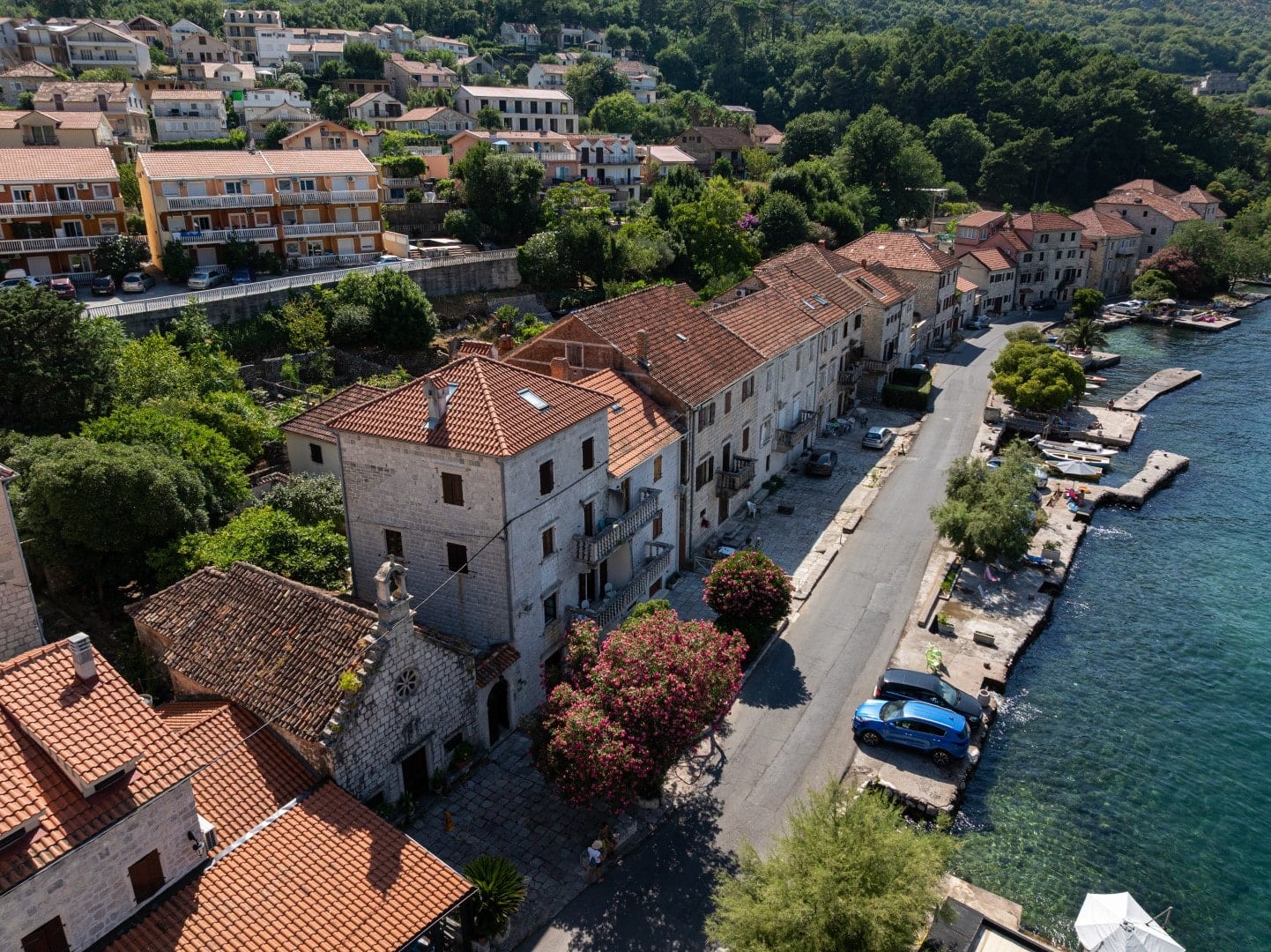 Historical stone villa Prcanj