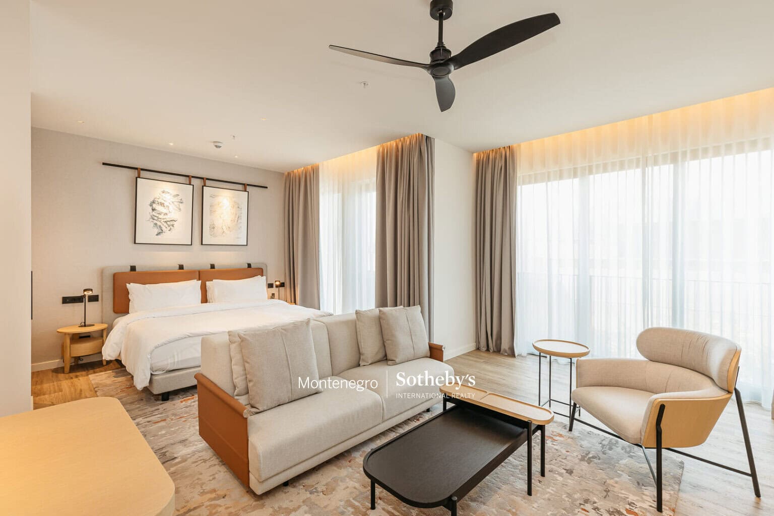 Modern Studio Apartment in Boka Place