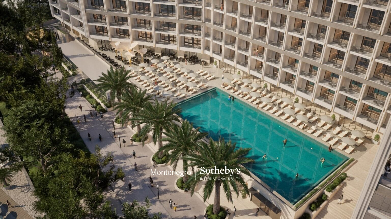 Waterfront branded 5* Melia residences