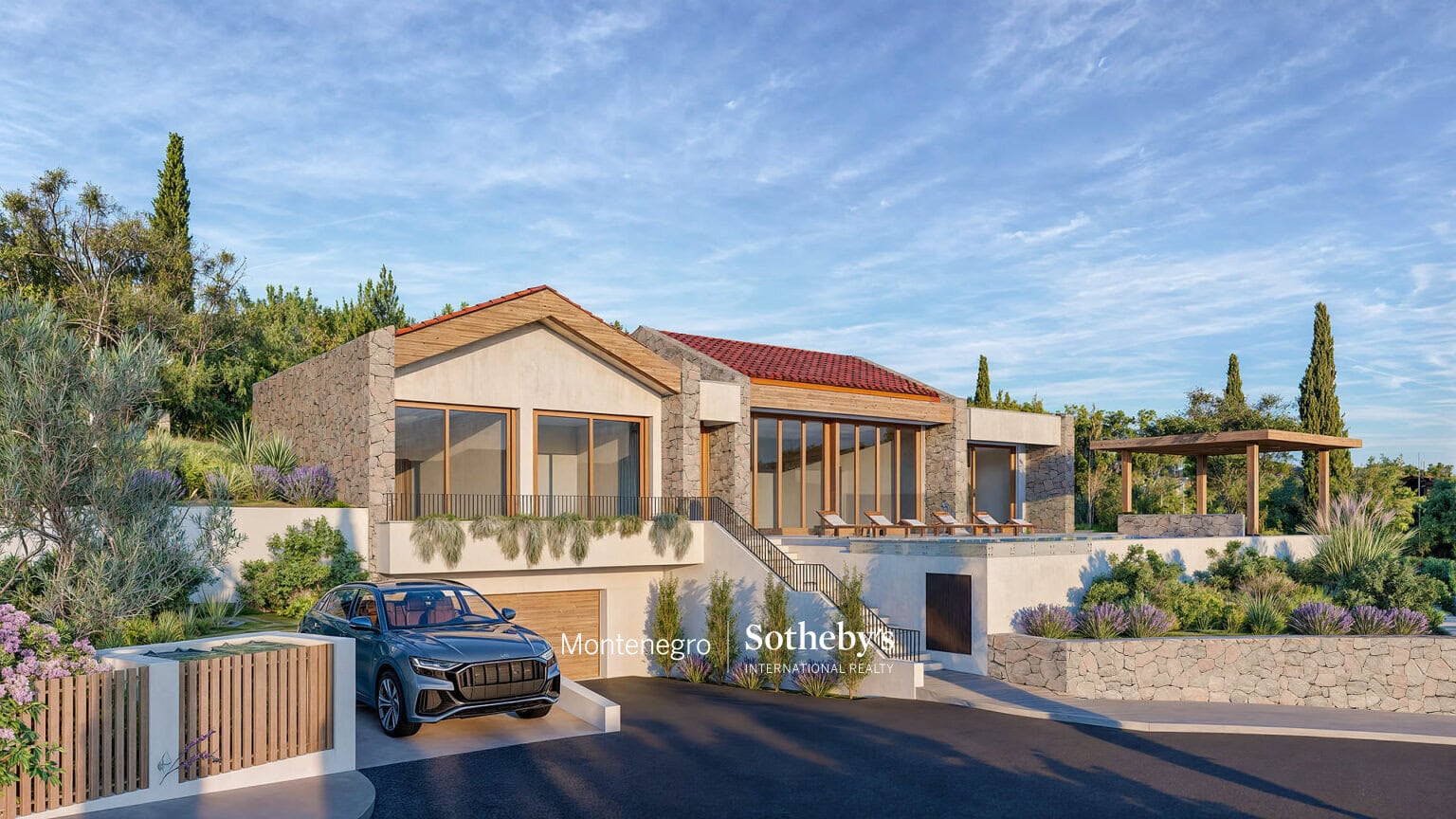 Luxurious Three-bedroom Villa, Lustica Bay