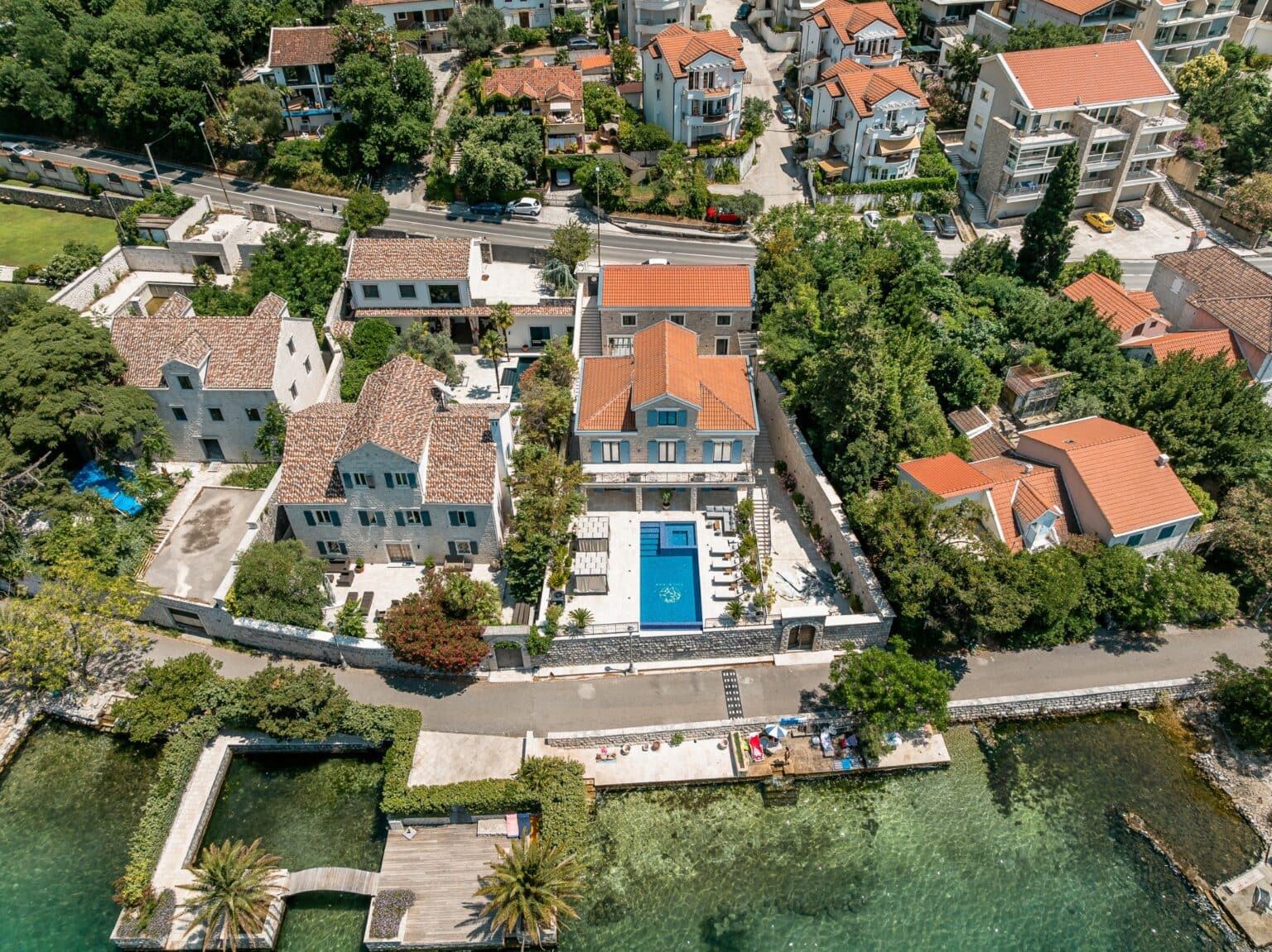 Waterfront Stone Villa Ljuta