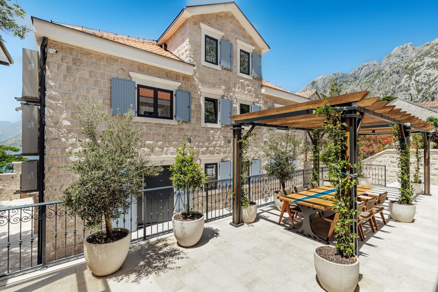 Waterfront Stone Villa Ljuta