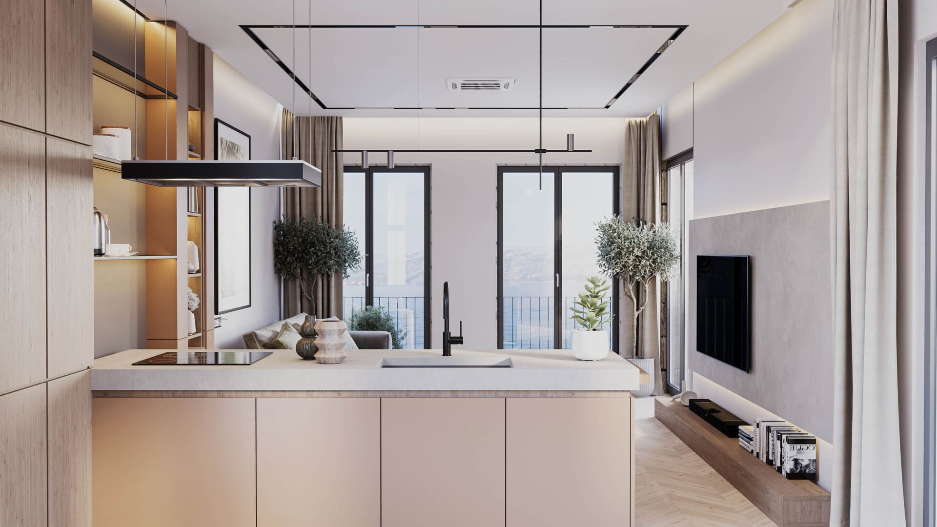 Appartement 4 chambres 70 m² Dobrota, Monténégro