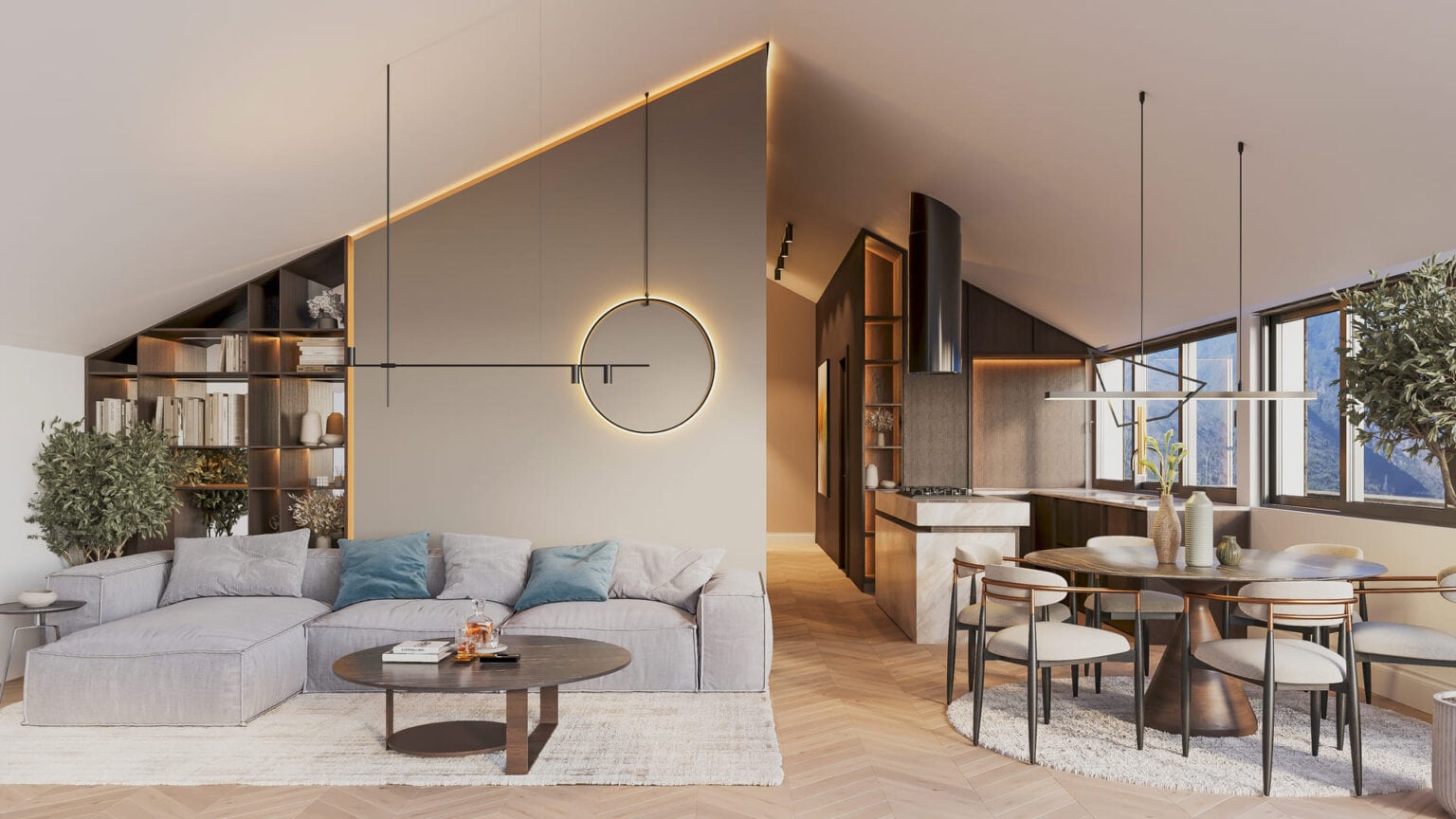 Waterfront Two-bedroom Apartment Dobrota