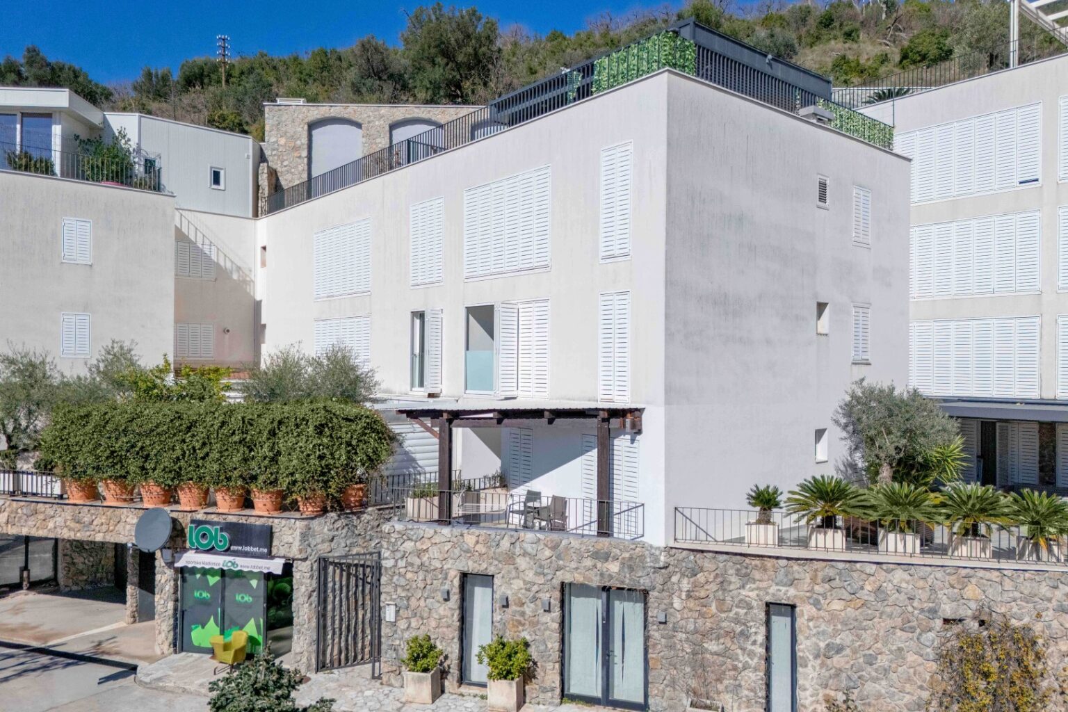 One bedroom apartment near the beach, Pržno