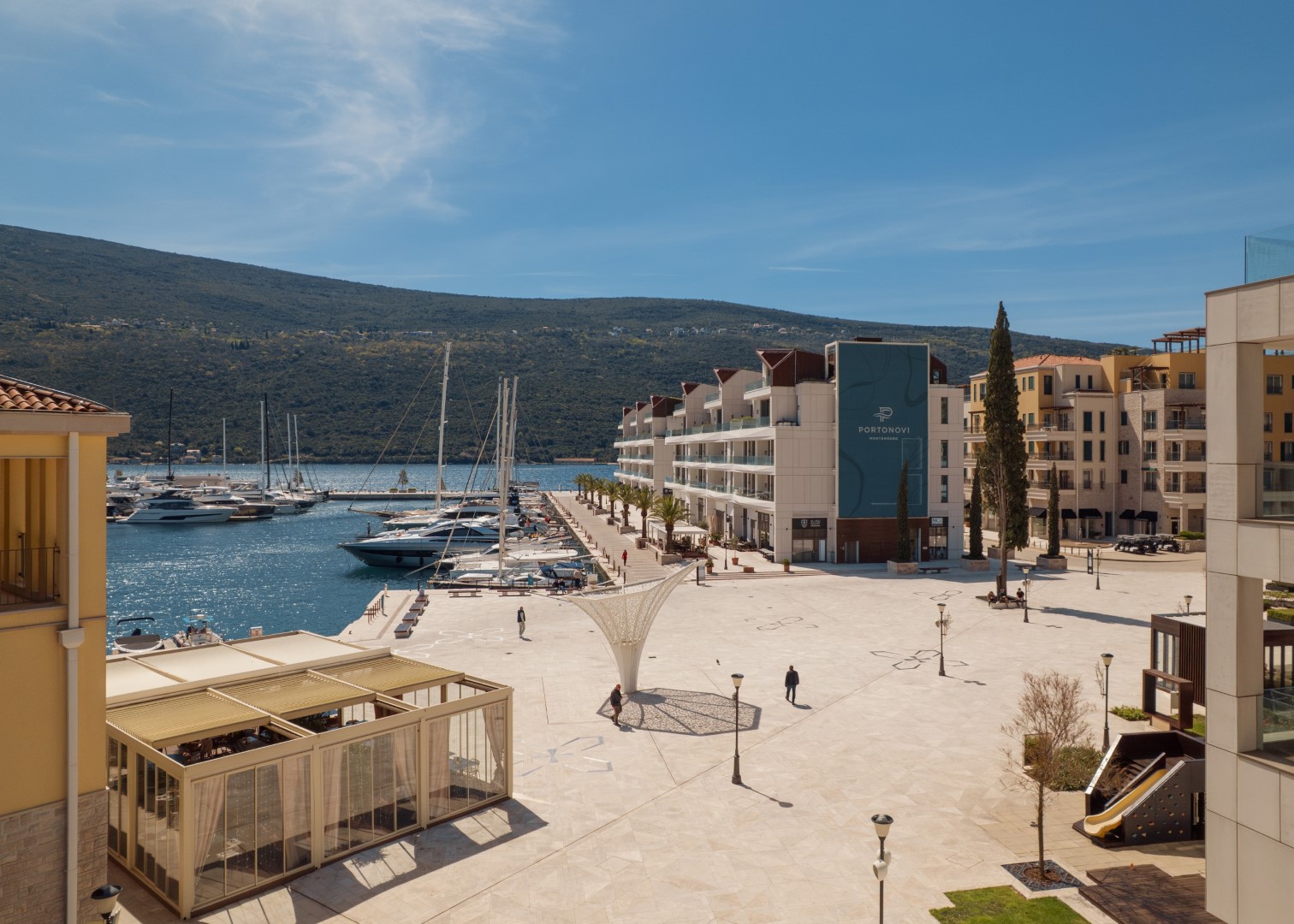 Furnished One Bedroom Marina View Apartment Portonovi