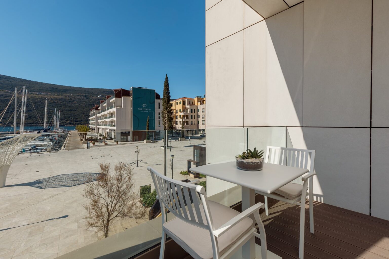 Furnished One Bedroom Marina View Apartment Portonovi