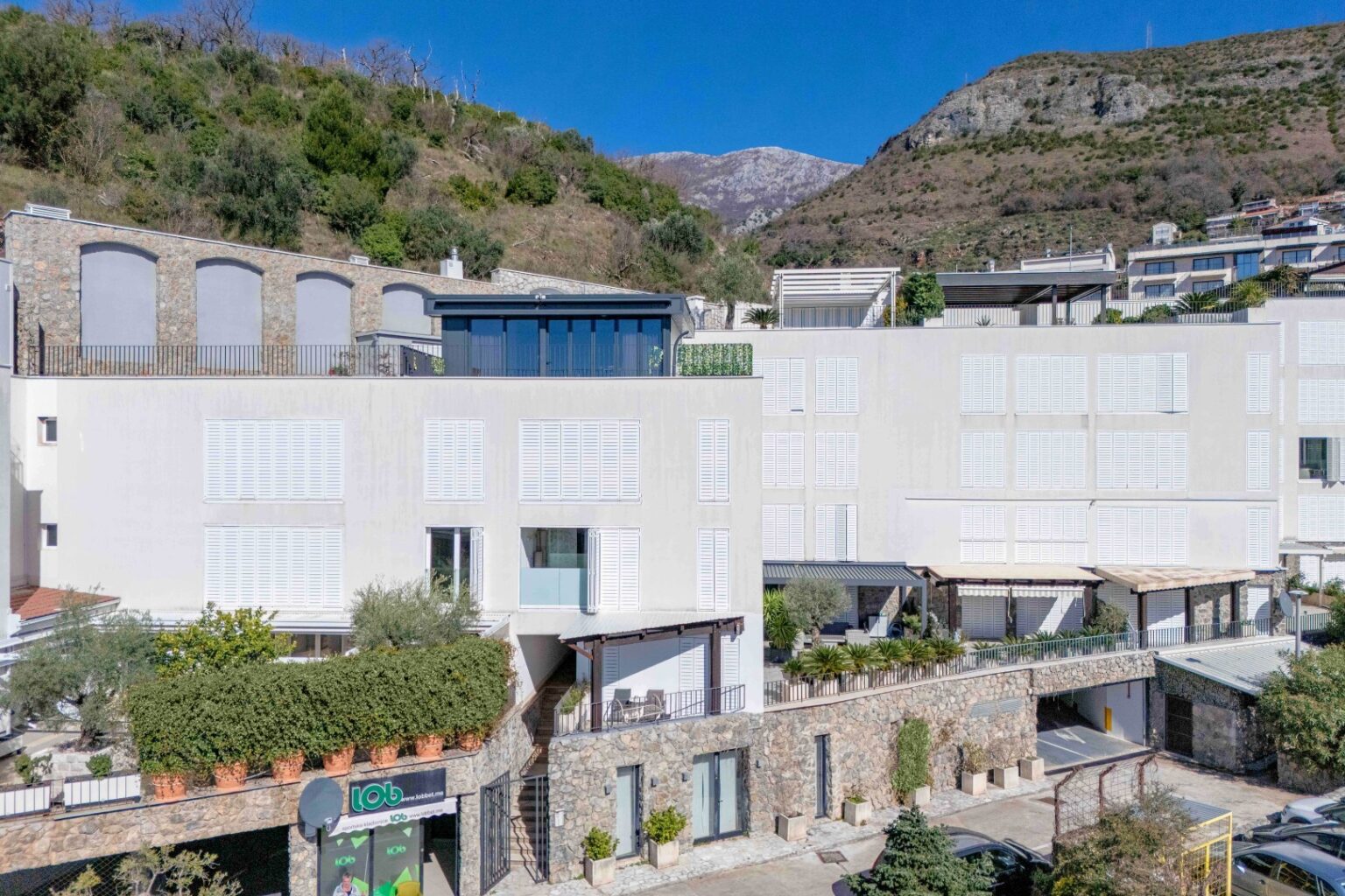 One bedroom apartment near the beach, Pržno