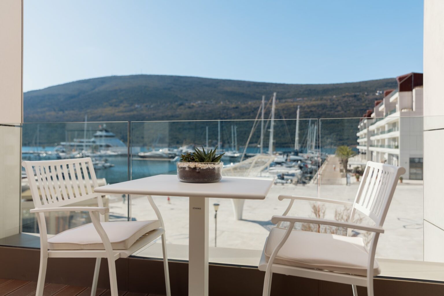 Furnished One Bedroom Marina View Apartment Portonovi