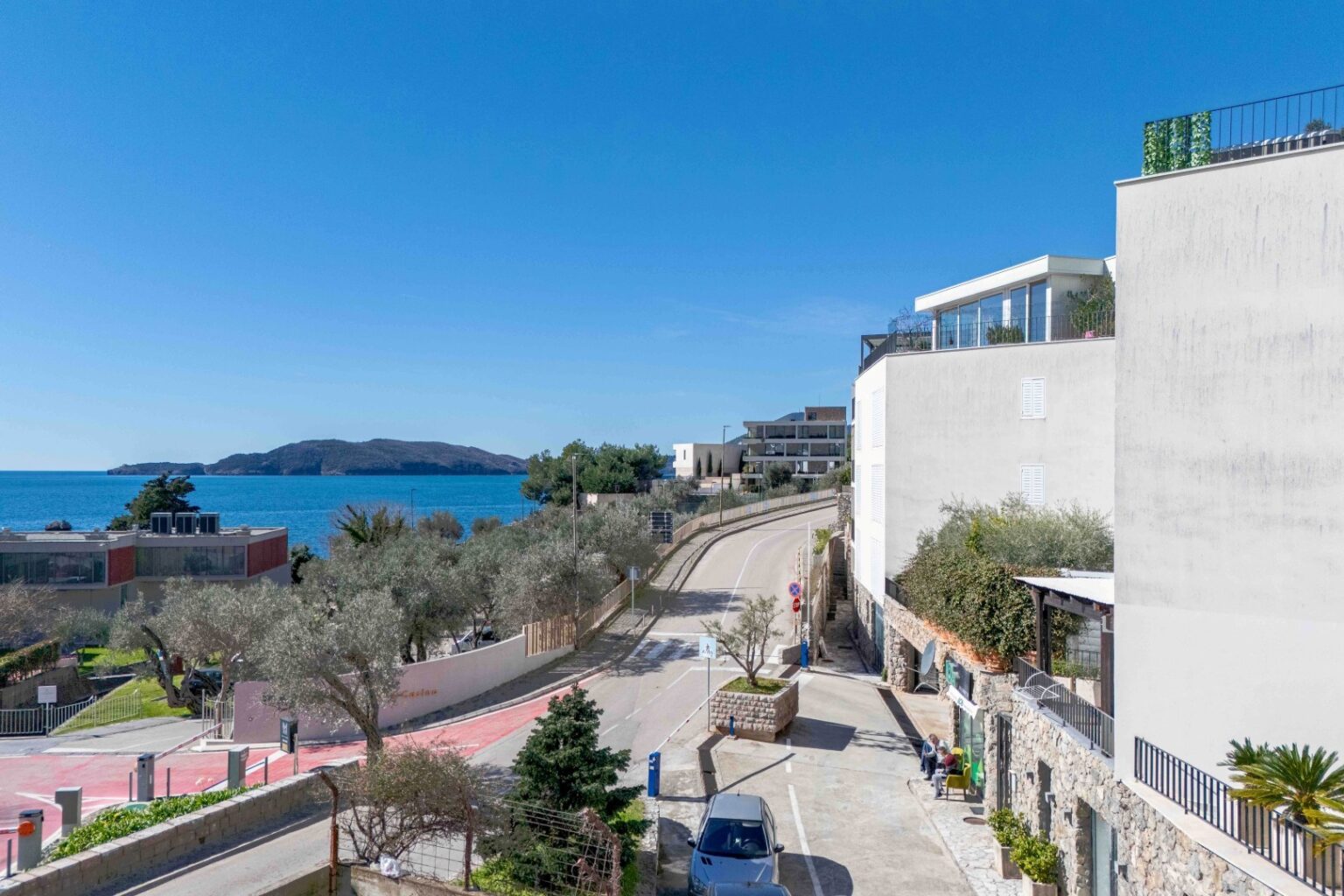 One bedroom apartment near the beach, Pržno