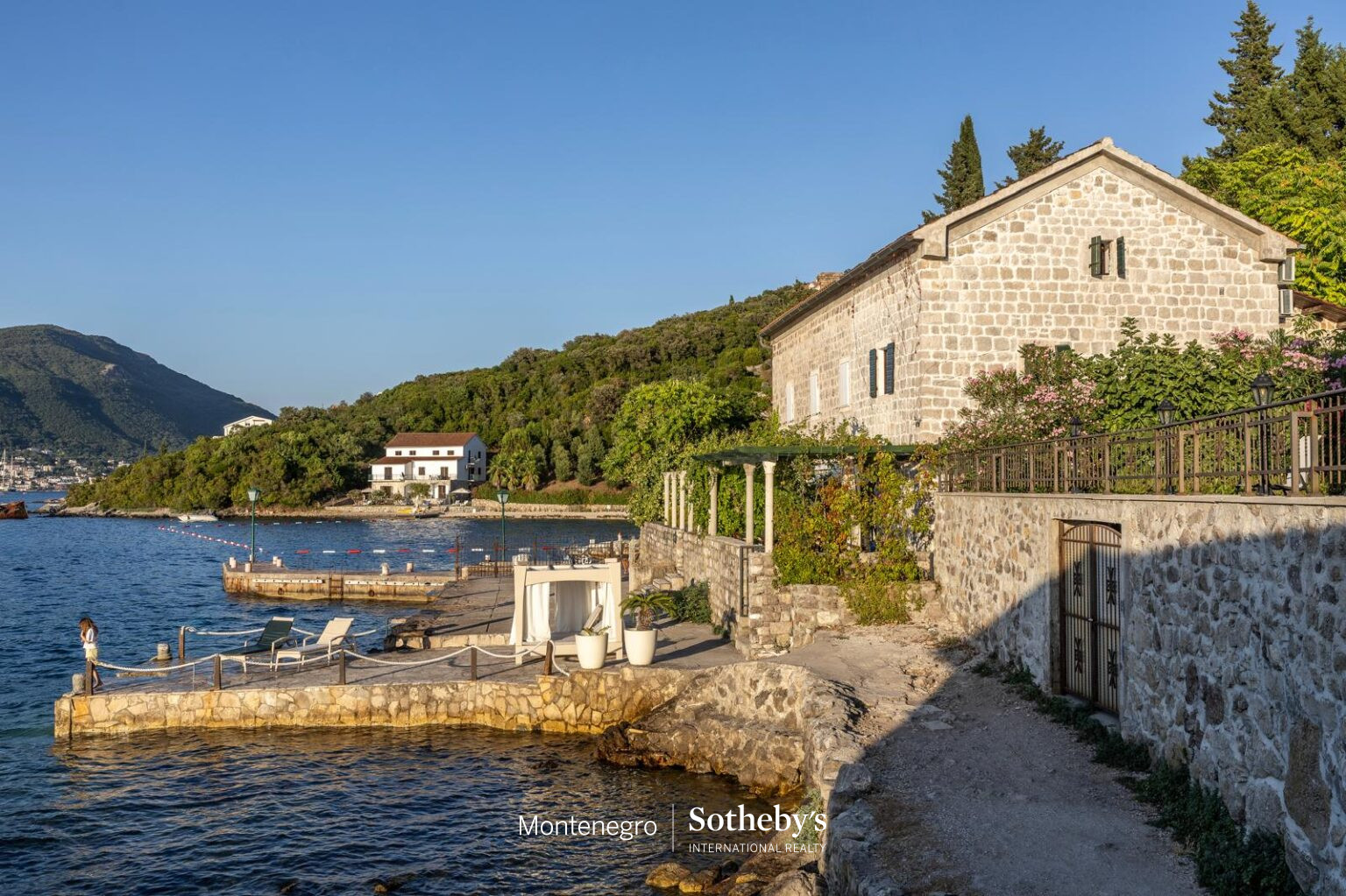 Charming Waterfront Stone House