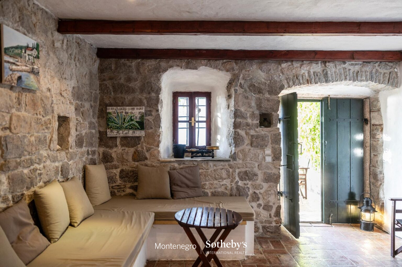 Charming Waterfront Stone House