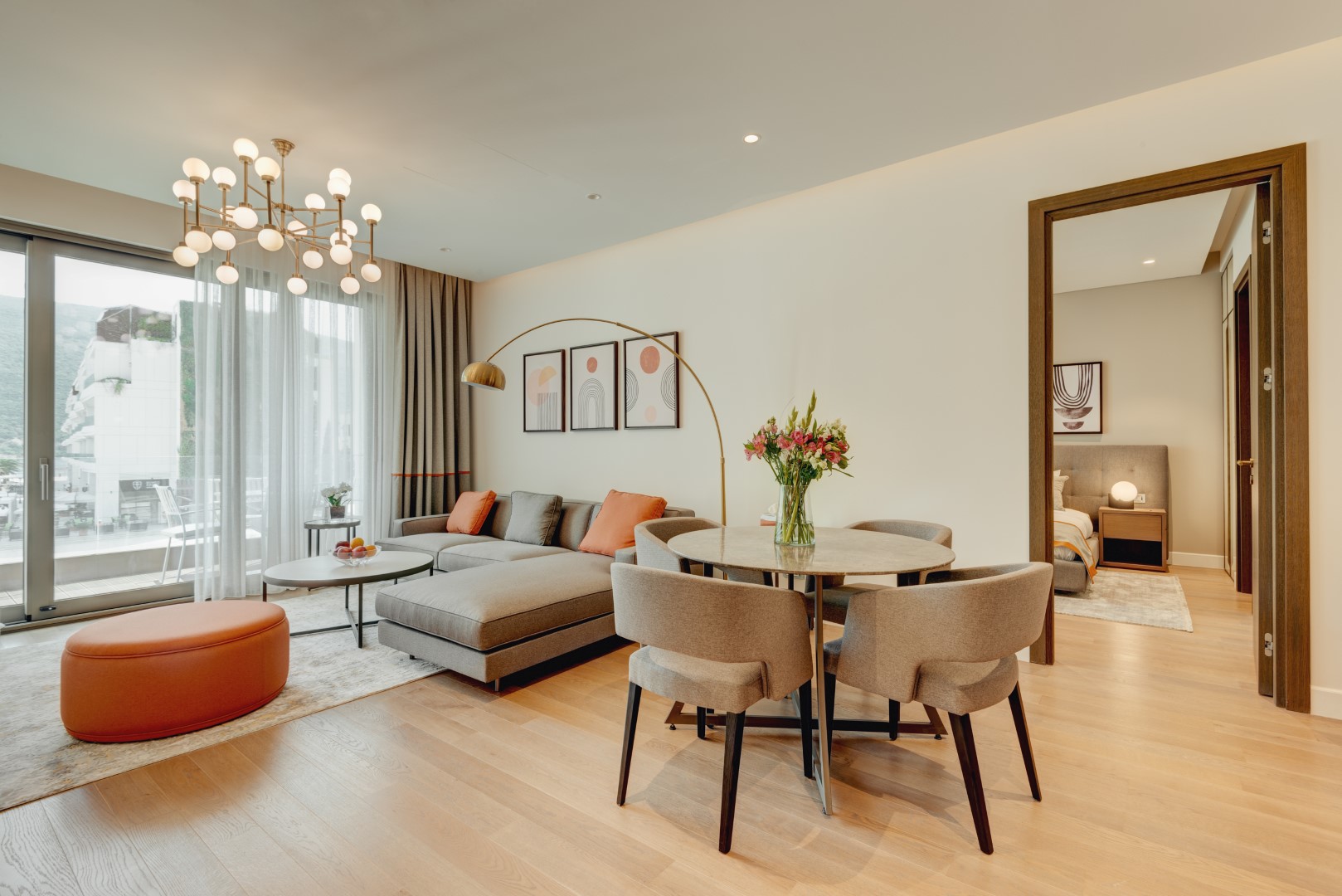 Mieszkanie 2 pokoi 82 m² Kumbor, Czarnogóra