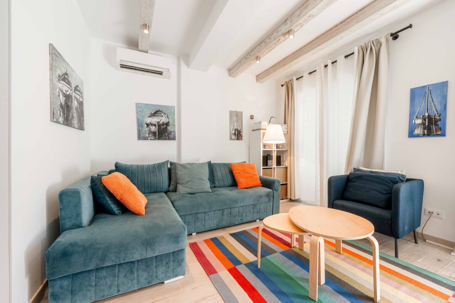 One bedroom apartment near the beach, Pržno