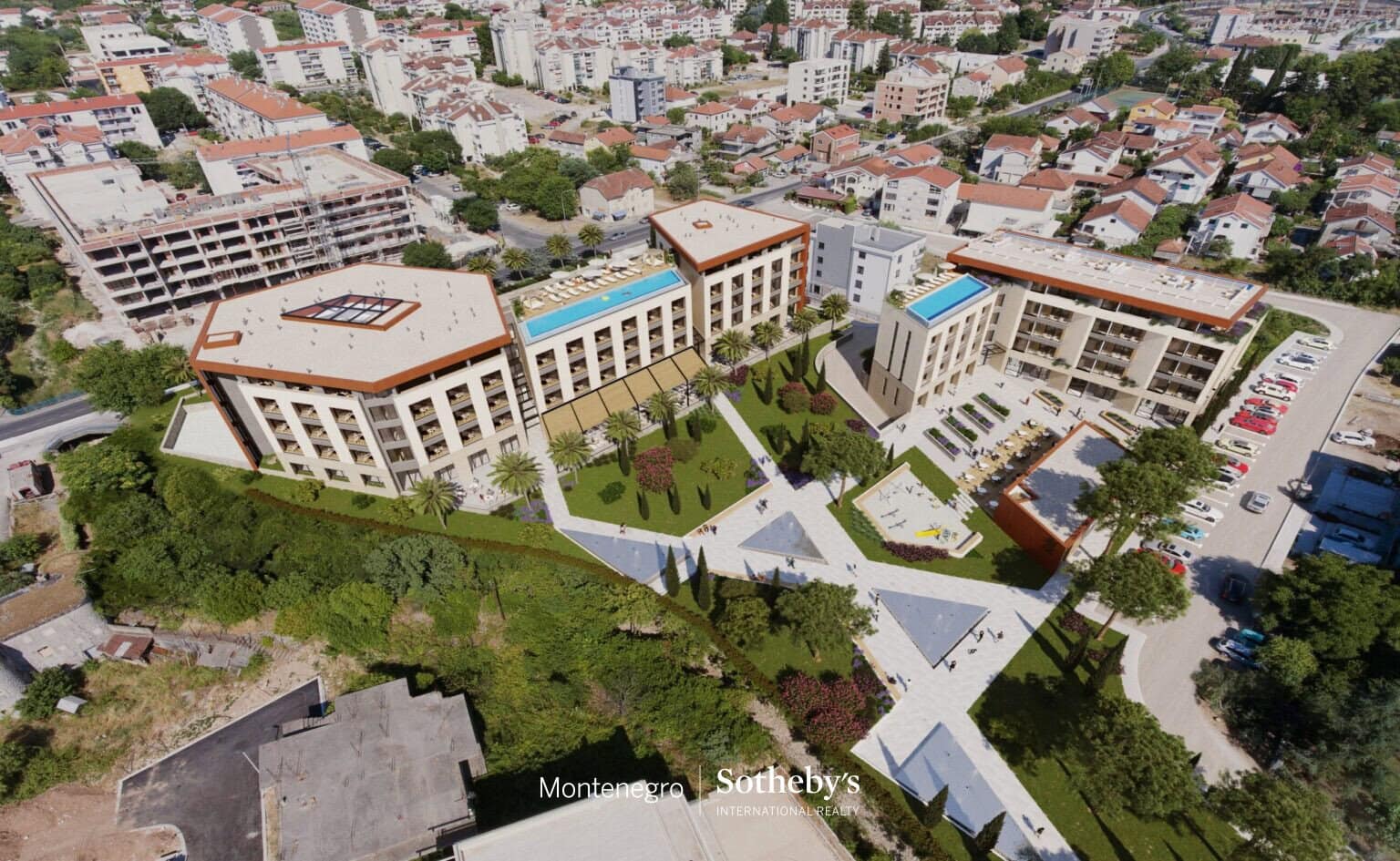 Luxury Two-bedroom Apartment Tivat