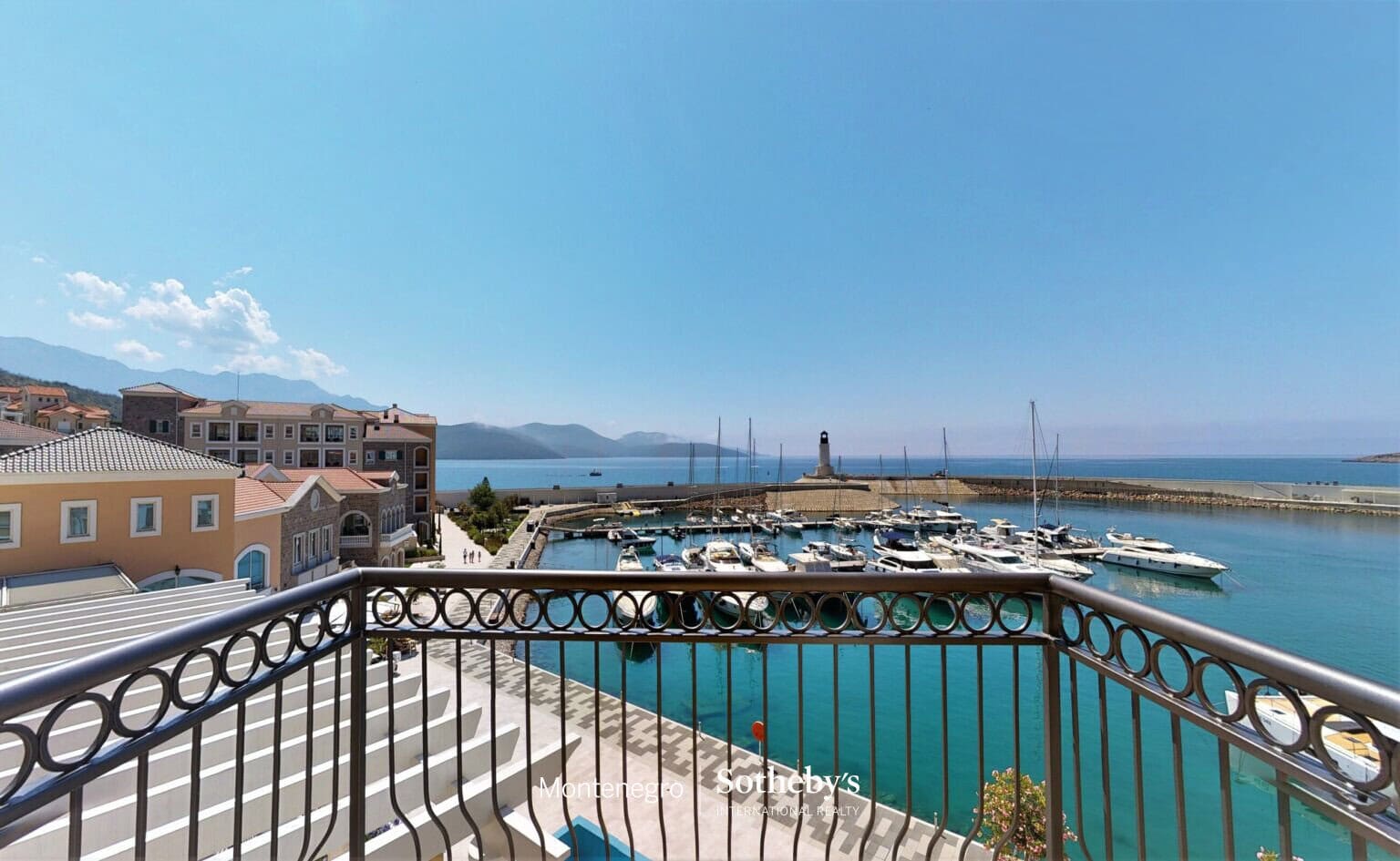 Furnished One-bedroom apartment Lustica Bay