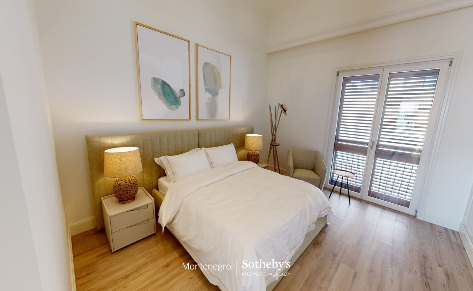 Furnished One-bedroom apartment Lustica Bay