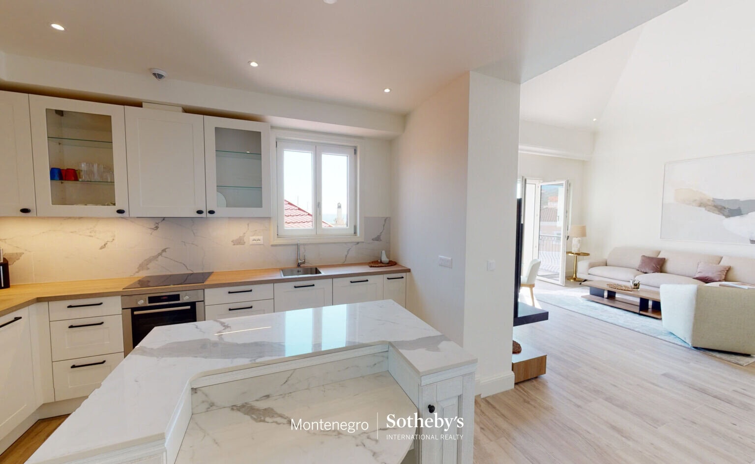 Furnished One-bedroom apartment Lustica Bay