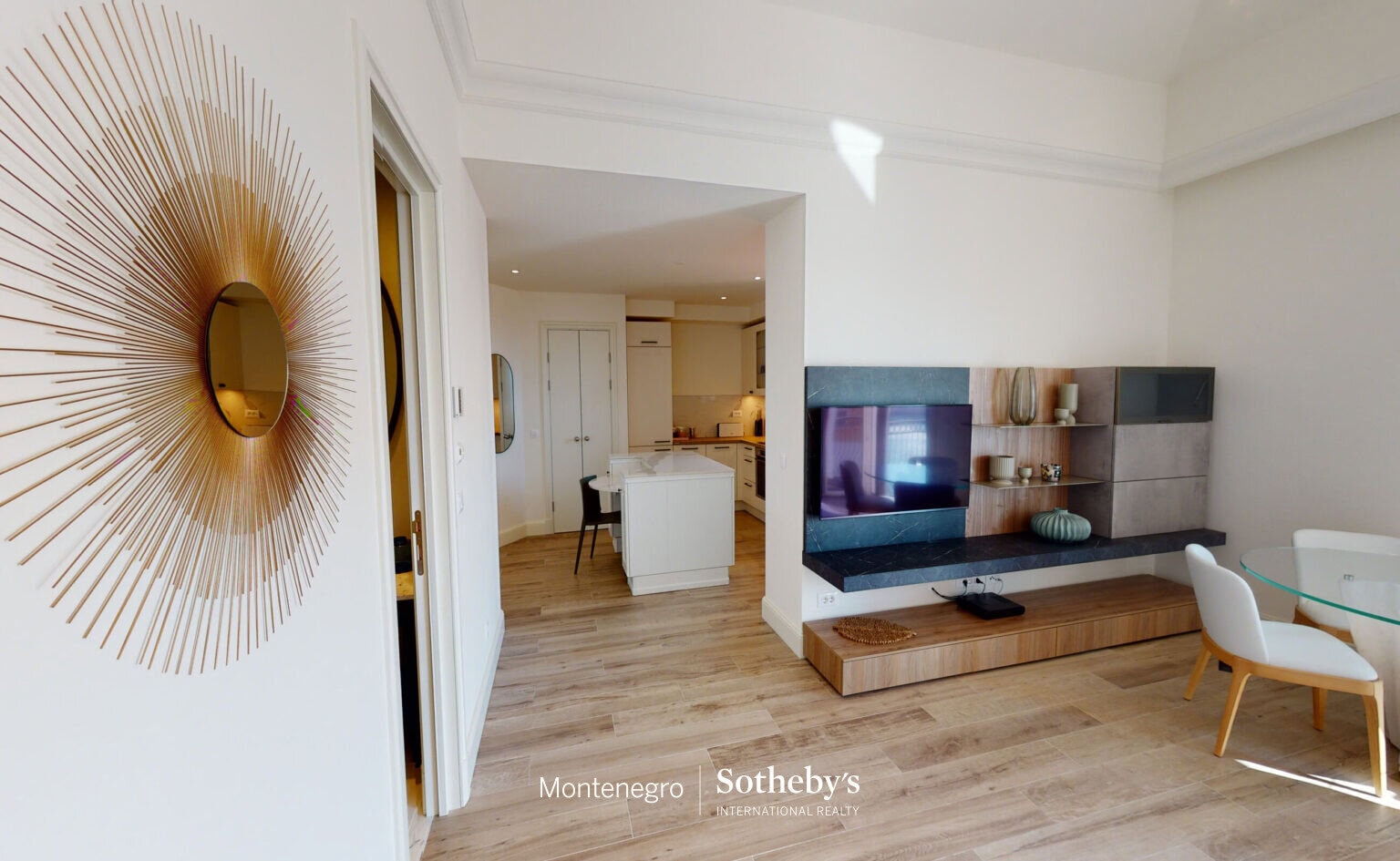 Furnished One-bedroom apartment Lustica Bay