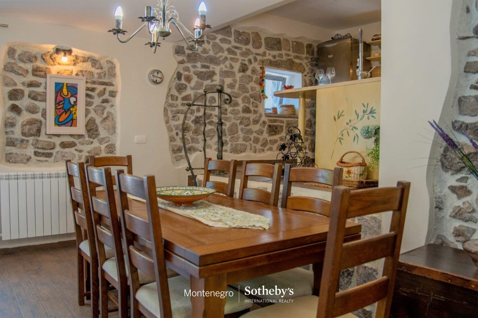 Renovated stone house, Milovići, Tivat