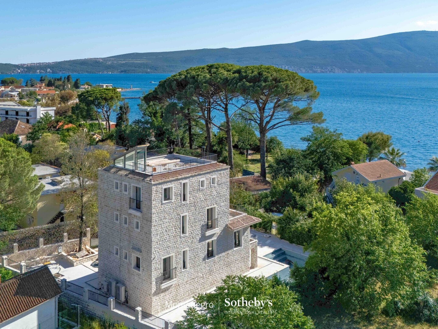 Second line stone villa, Donja Lastva, Tivat