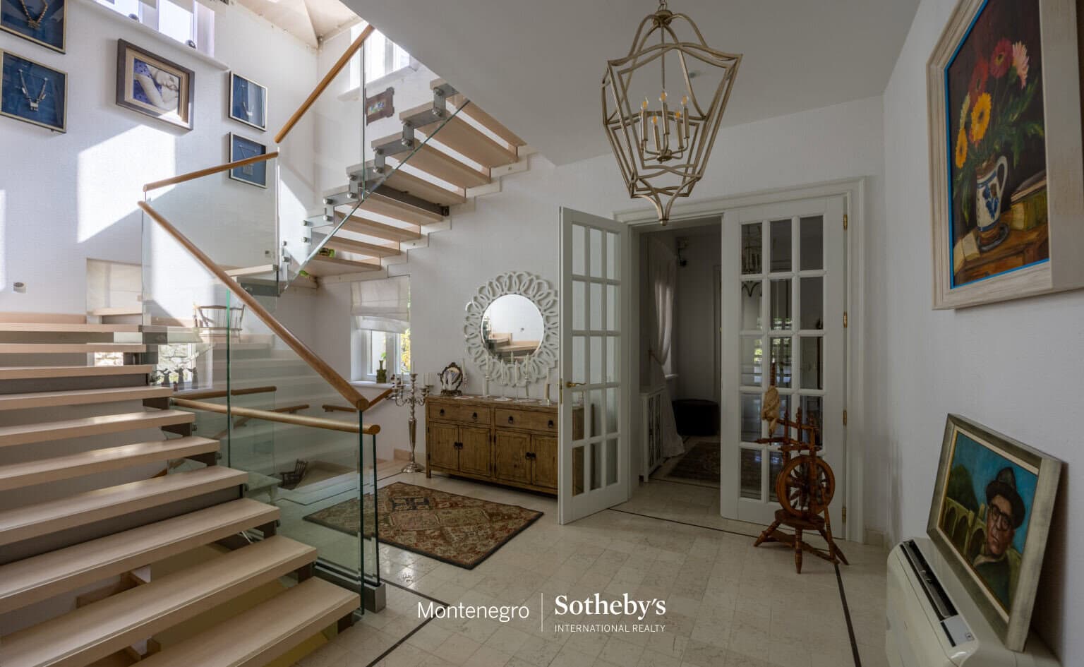 Exclusive Waterfront Stone Villa for Rent in Dobrota