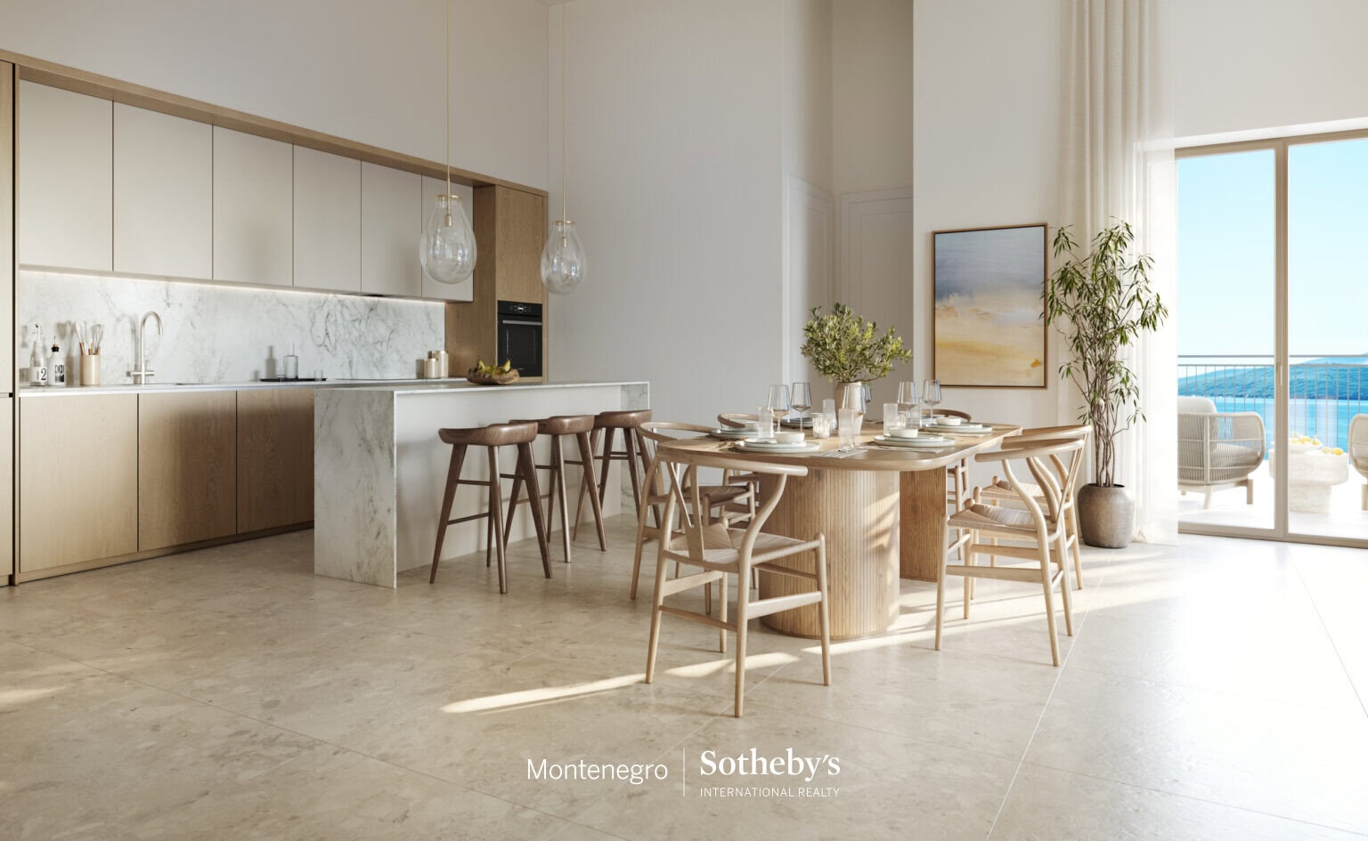 Modern One Bedroom Duplex in Marina Village