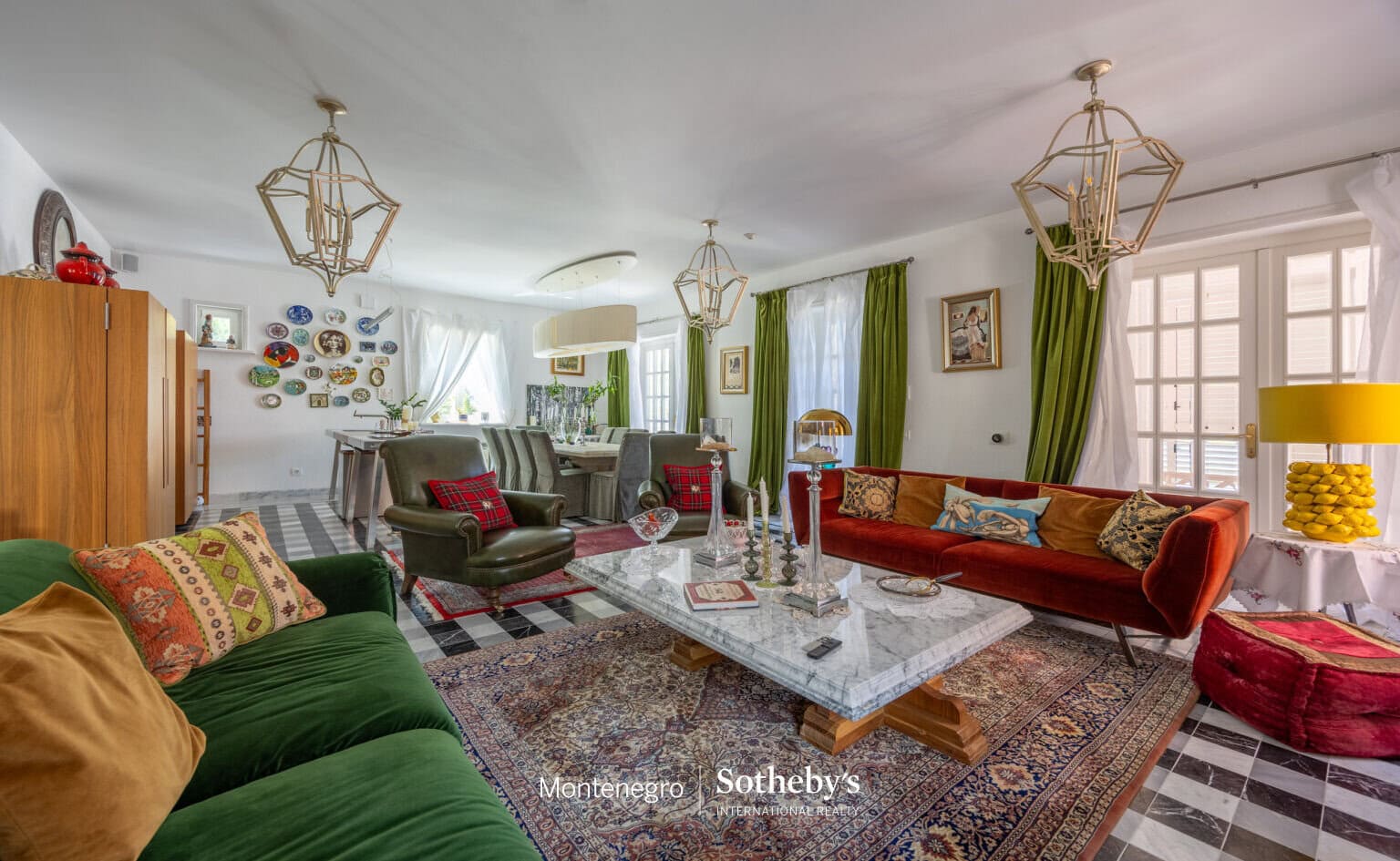 Exclusive Waterfront Stone Villa for Rent in Dobrota
