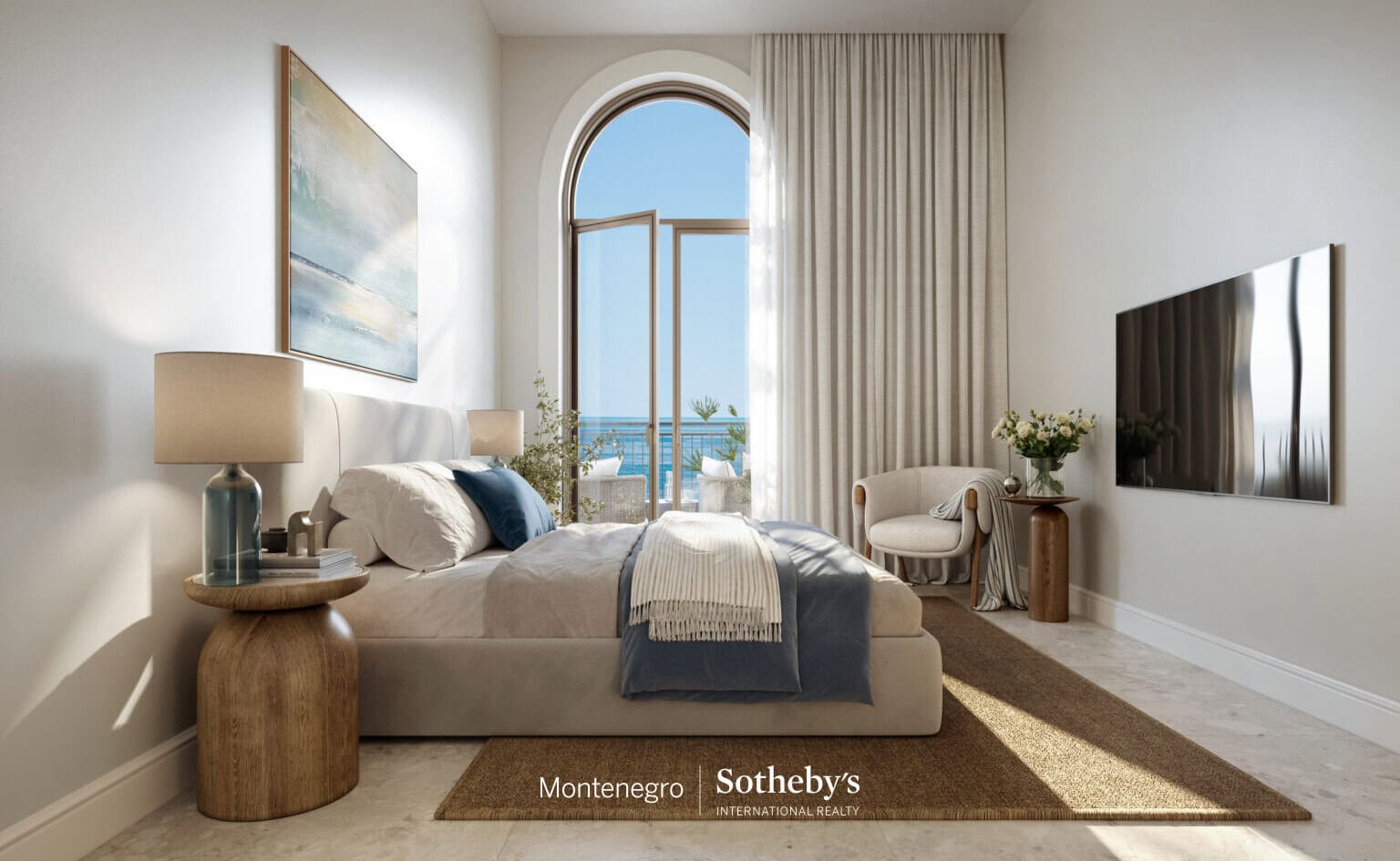 Modern One Bedroom Duplex in Marina Village