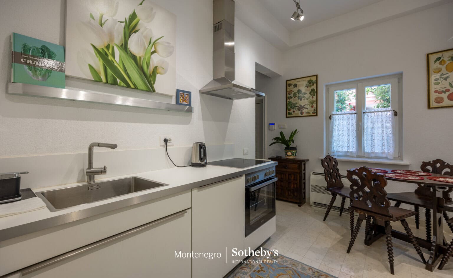 Exclusive Waterfront Stone Villa for Rent in Dobrota
