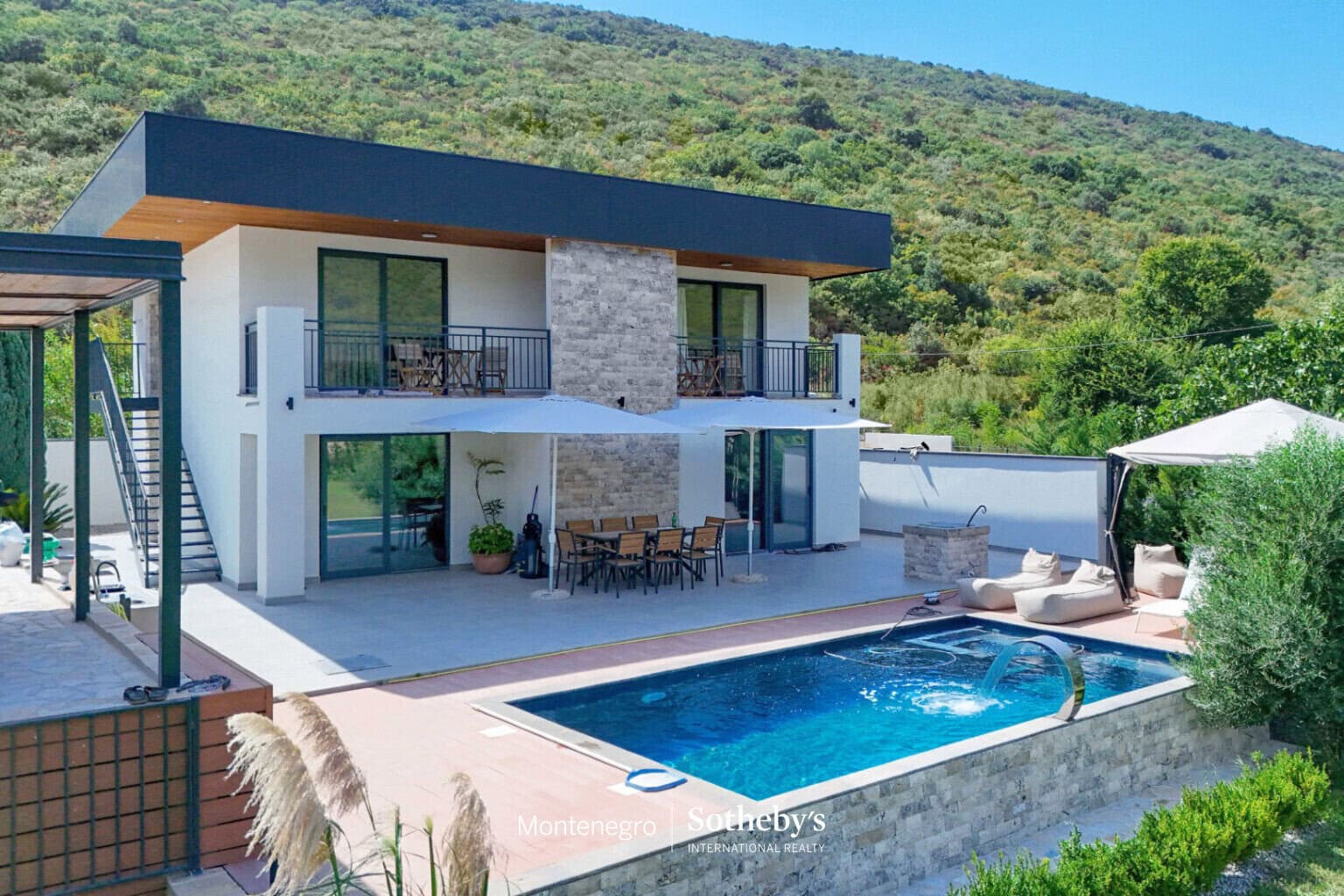 New designer villa, Kovači, Kotor