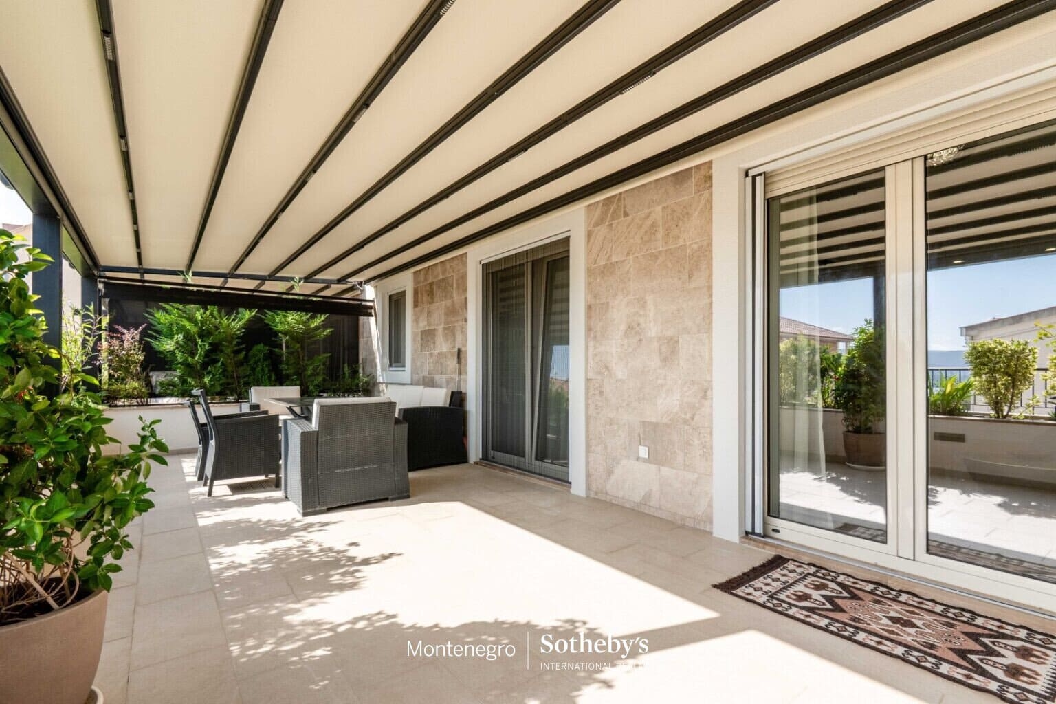 Furnished Two-Bedroom Apartment Tivat