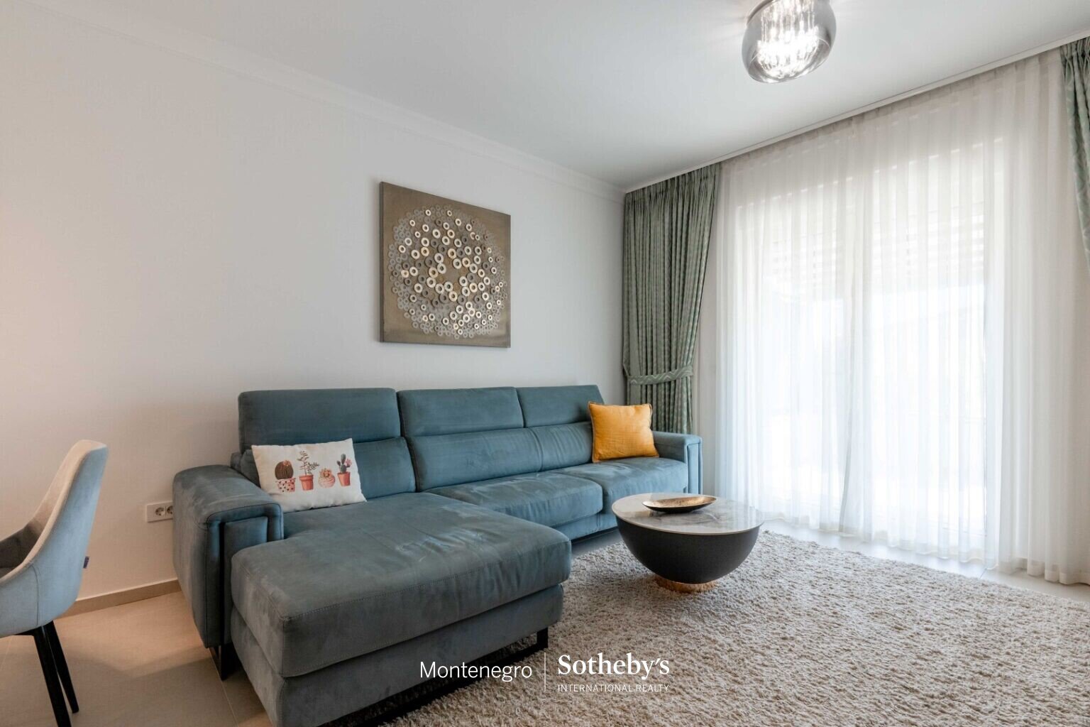 Furnished Two-Bedroom Apartment Tivat