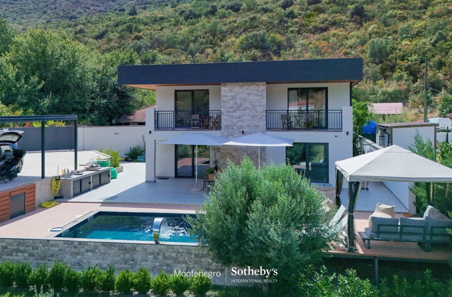 New designer villa, Kovači, Kotor