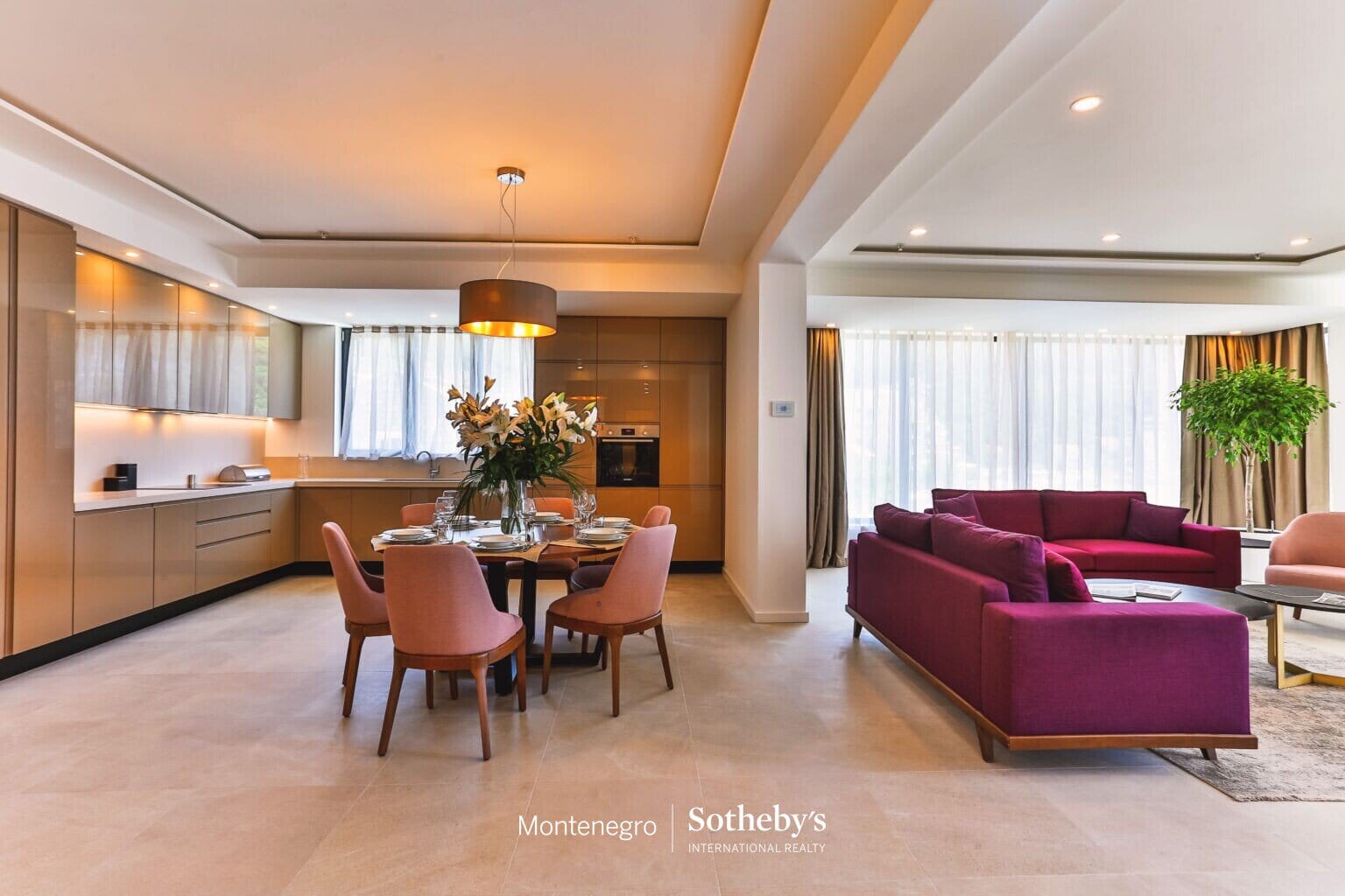 Waterfront Three-bedroom Apartment Rafailovici