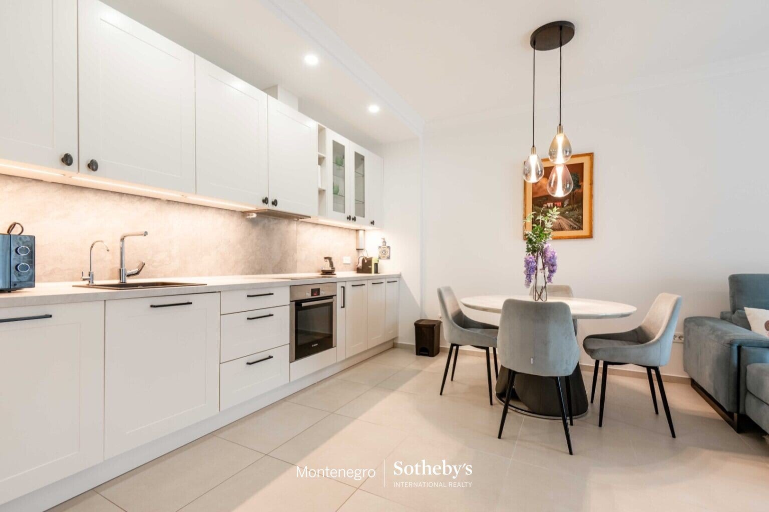 Furnished Two-Bedroom Apartment Tivat