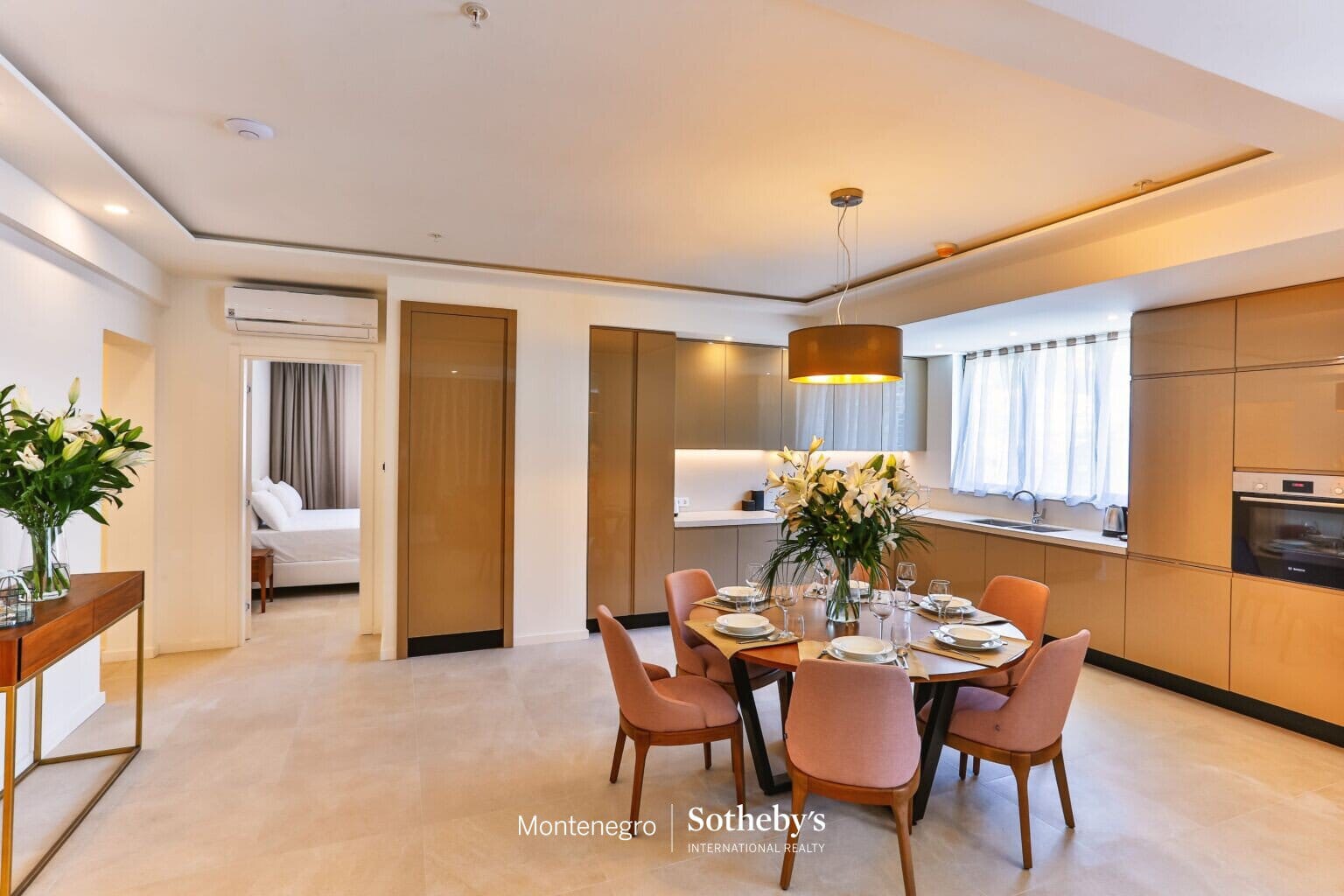 Waterfront Three-bedroom Apartment Rafailovici